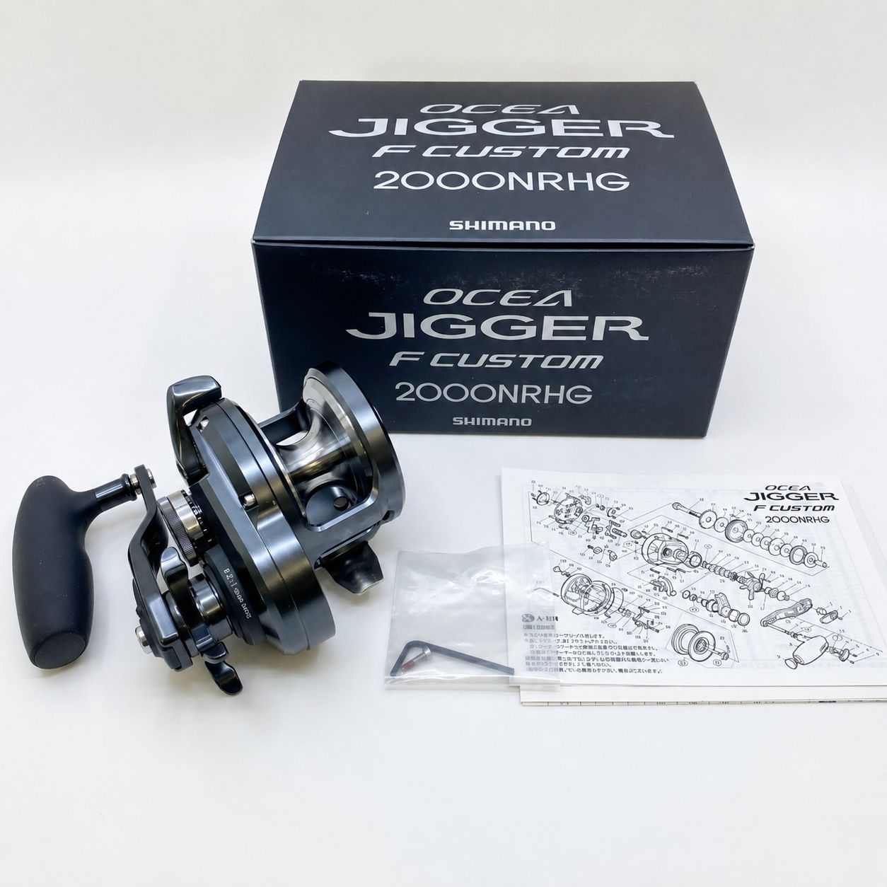 Shimano 19 Ocea Jigger F Custom 2000NRHG (Sağ Kol) - oltapazari.com.tr