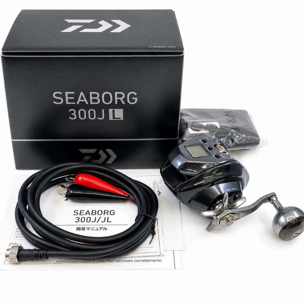 Daiwa 21 Seaborg 300J-L LEFT – Kutulu / Elektrikli Tekne Makinesi