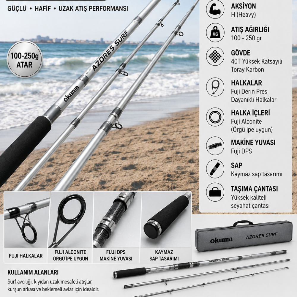 Okuma azores 430 - oltapazari.com.tr